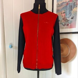 Lauren Ralph Lauren Black Label Sweater L Old Money Sporty Preppy Quiet Luxury